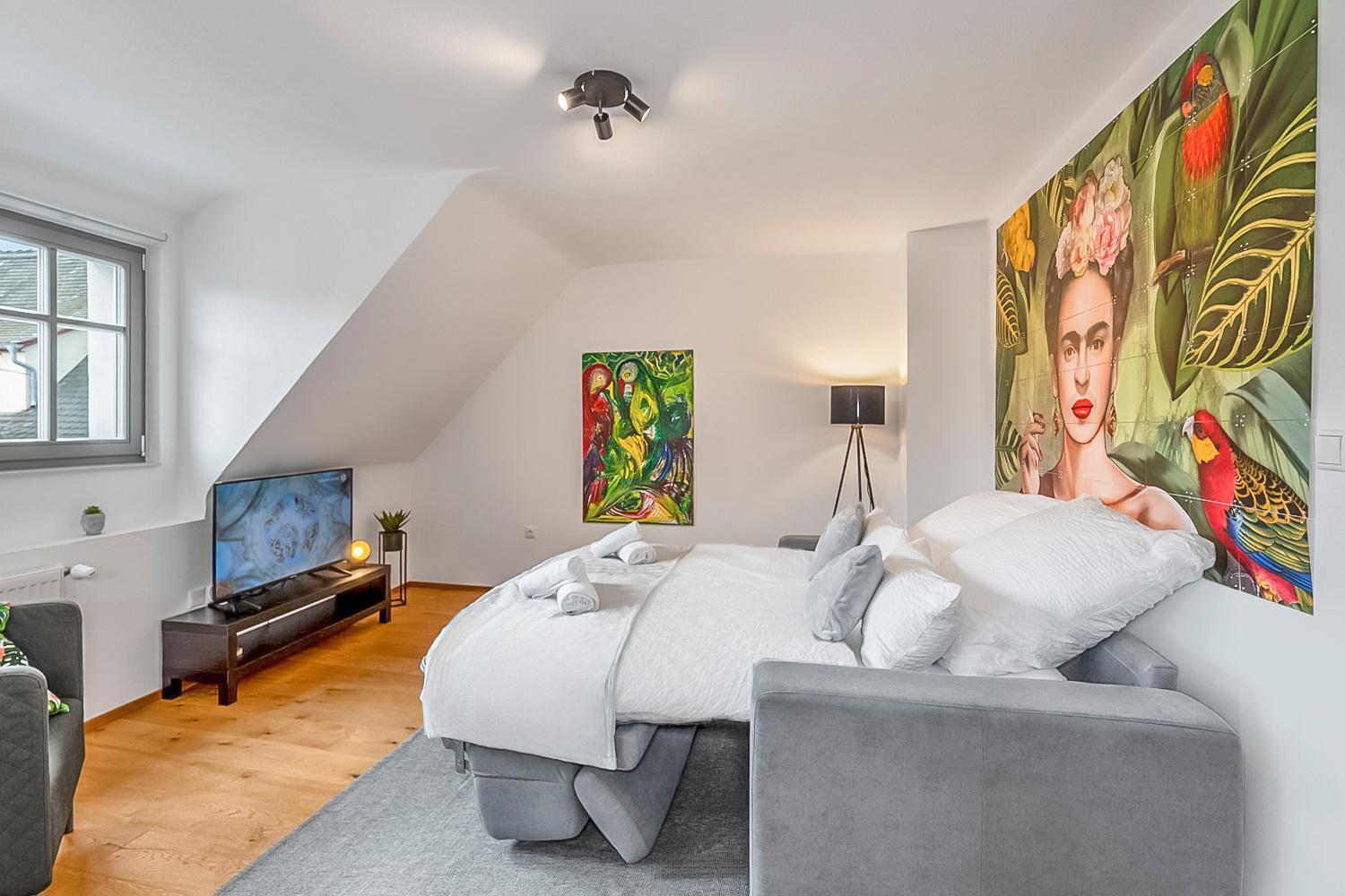 Namaste Homes - Ferienwohnung Mit Dachterrasse Bad Windsheim Extérieur photo
